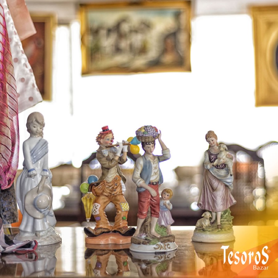 Figuras de porcelana de colección en venta en Tesoros Bazar